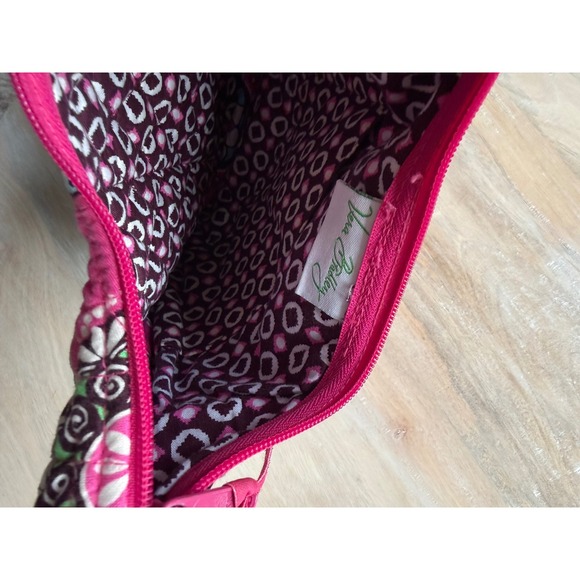 Vera Bradley Quilted Pink Cupcake Medallion Pattern Tote Small Shoulder Bag - Picture 3 of 5